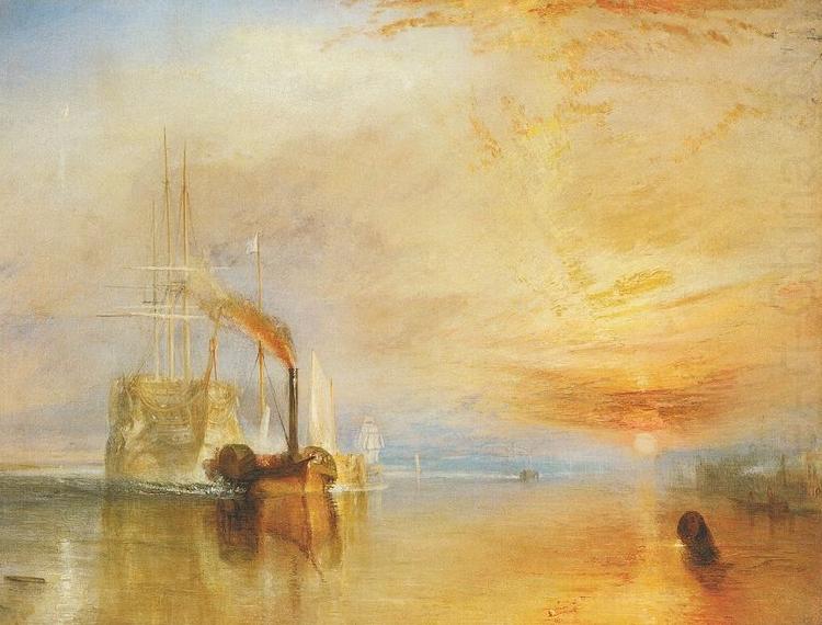 Joseph Mallord William Turner Fighting Temeraire china oil painting image